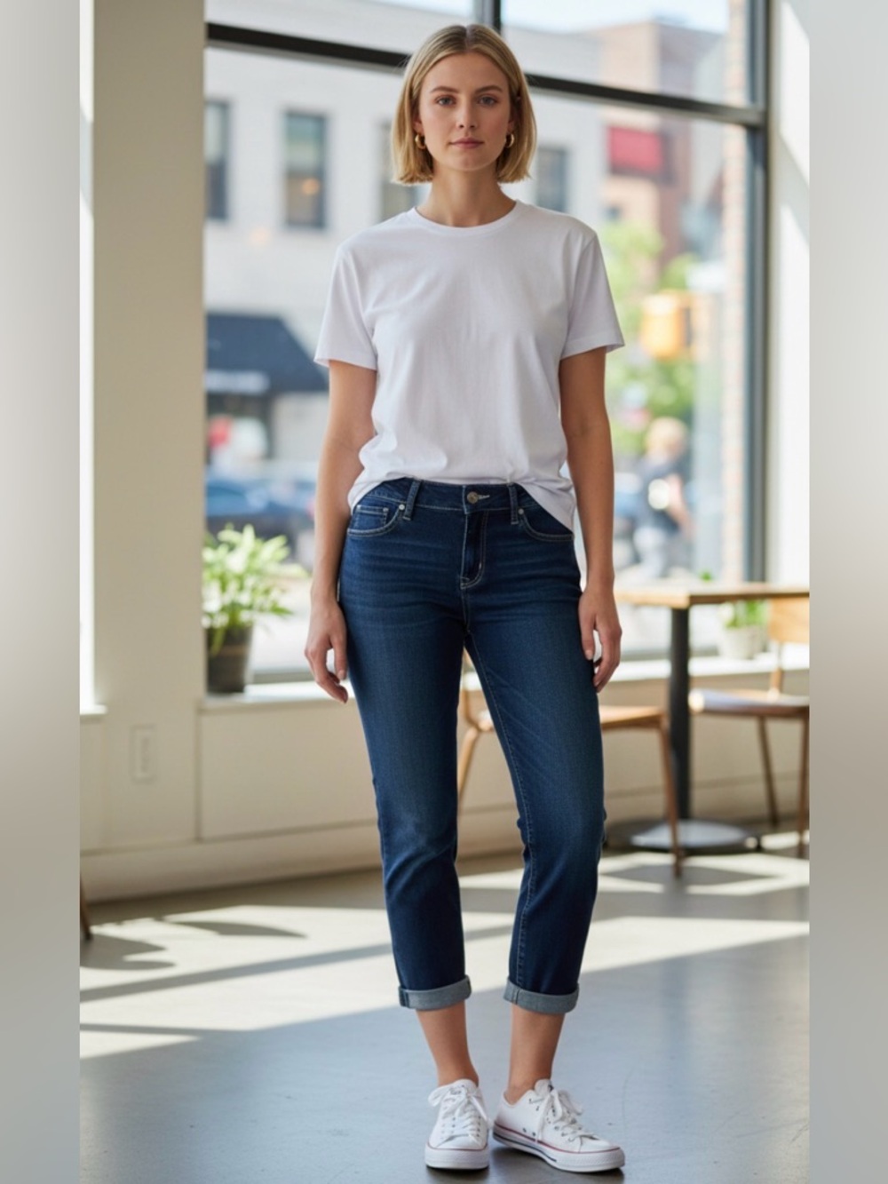 Nine West Indigo Cropped Jeans